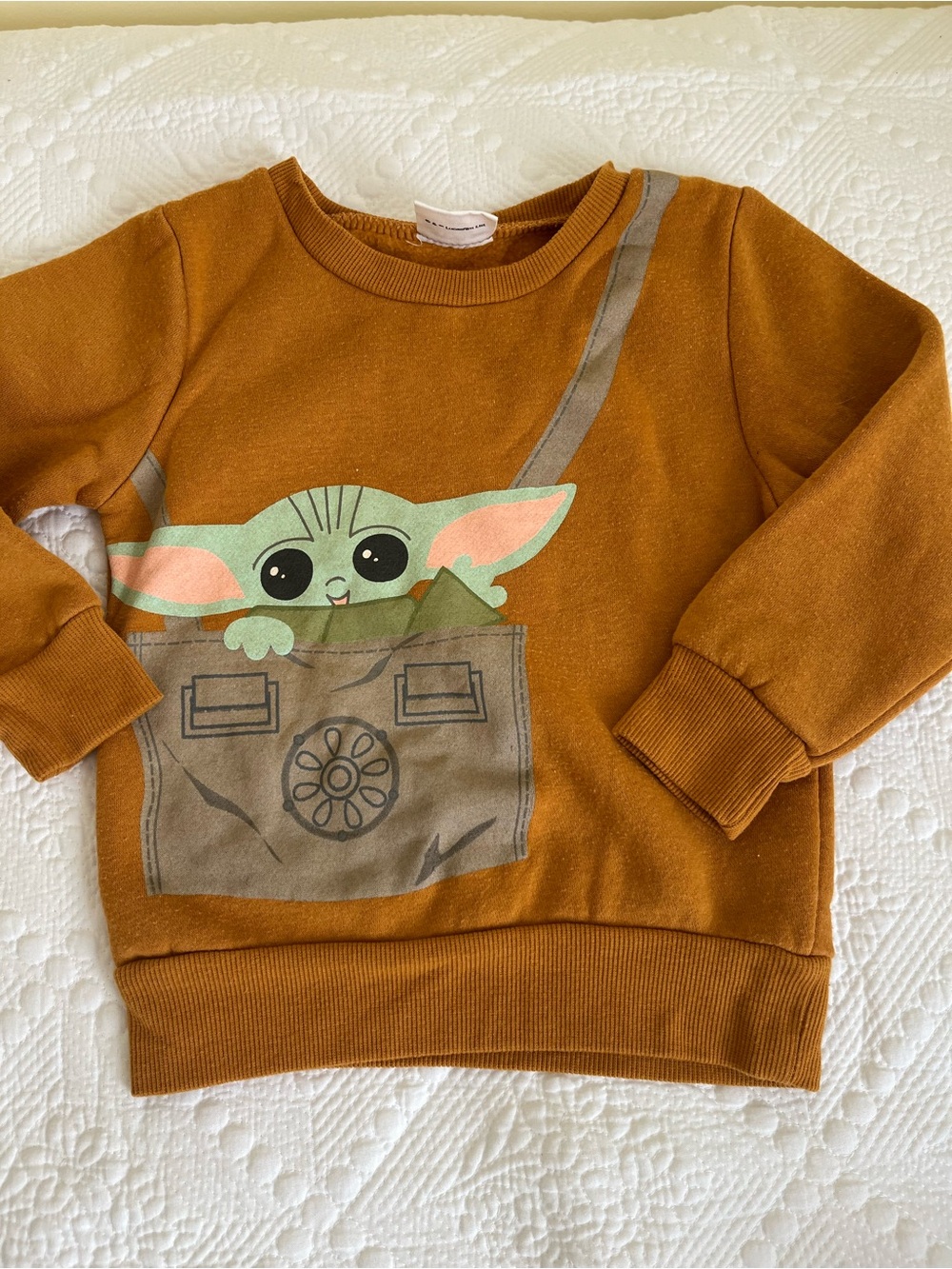 Kids Long Sleeve Tops & Dino Pants Set - Navy, Blue, Mustard, Gray - Picture 5 of 6